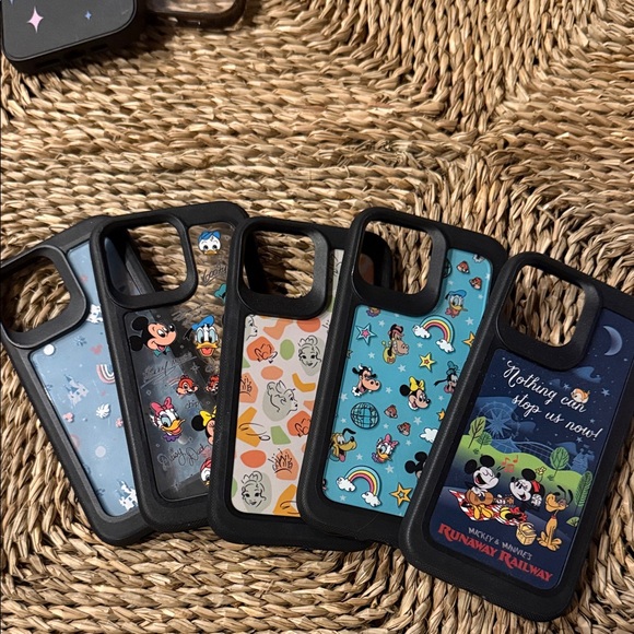 Disney Parks/Princess/Mickey and Friends iPhone 13 Pro Max Cases -(BUNDLE)